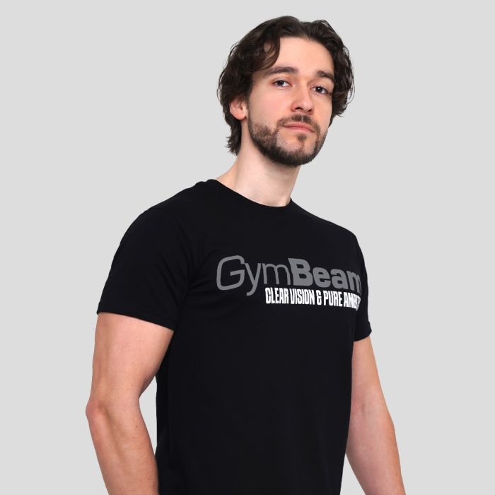 Pure Ambition T-shirt Black - GymBeam XXXL