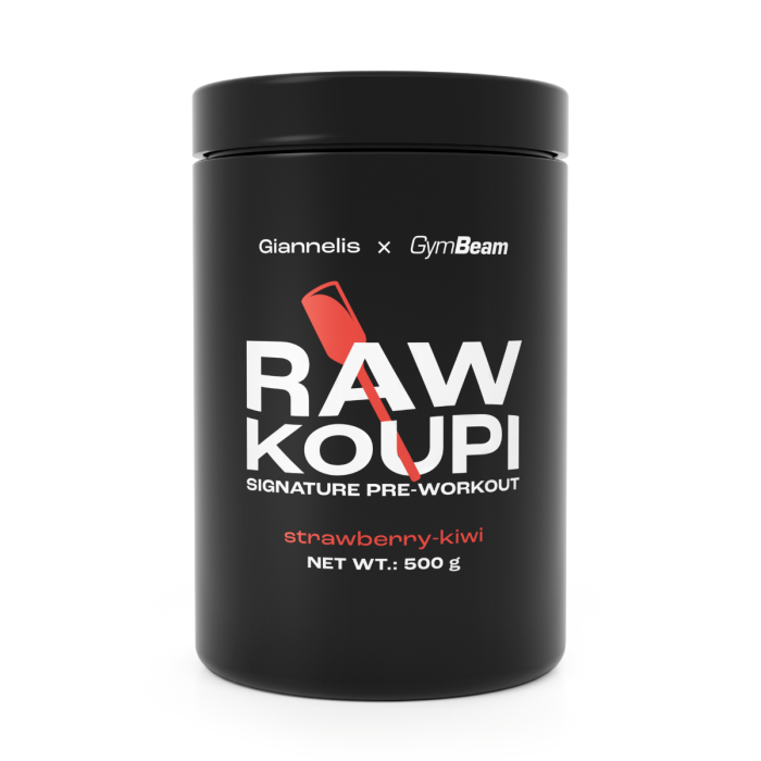 RAW KOUPI  - GymBeam 500 g - strawberry kiwi