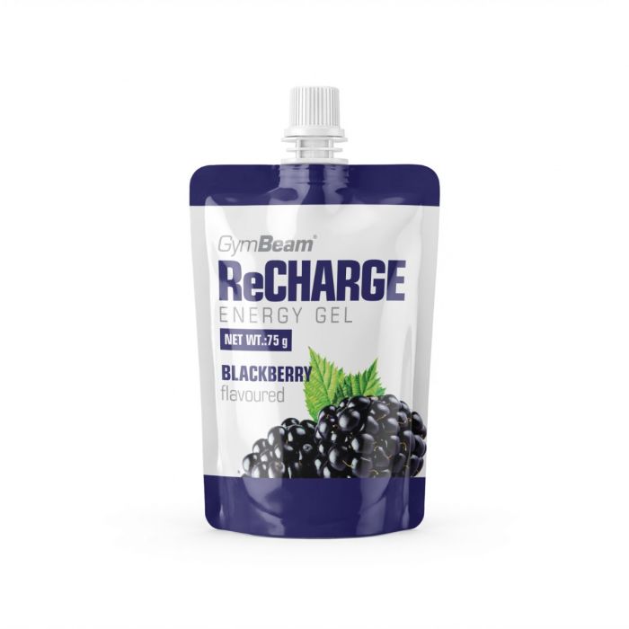 ReCharge Gel - GymBeam 16 x 75 g - blackberry