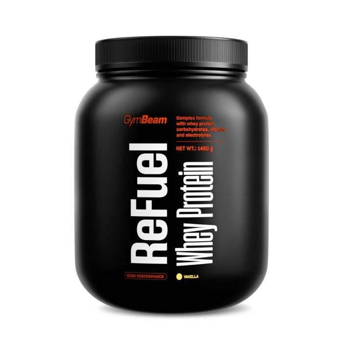 ReFuel Whey Protein - GymBeam 1450 g - vanilla