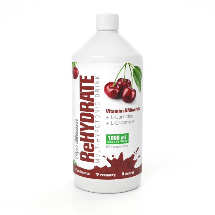 ReHydrate 1000 ml - GymBeam green tea lime