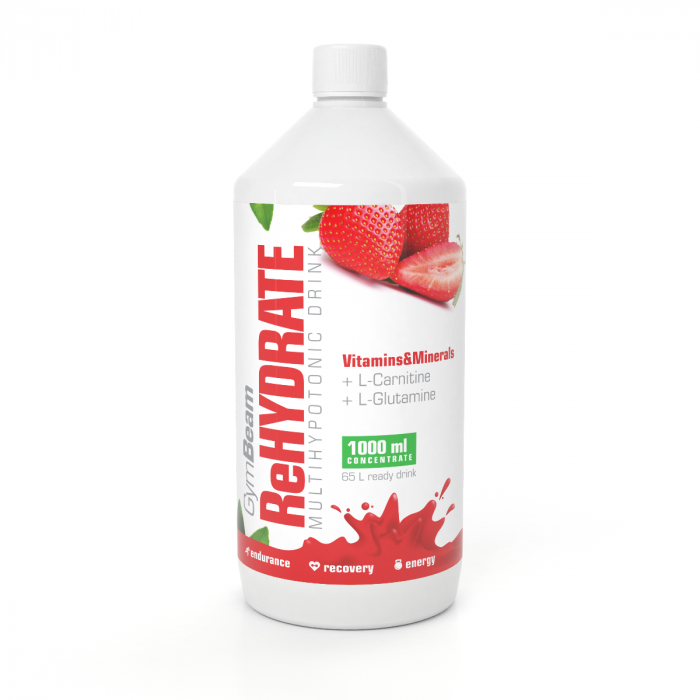 ReHydrate 1000 ml - GymBeam green tea lime