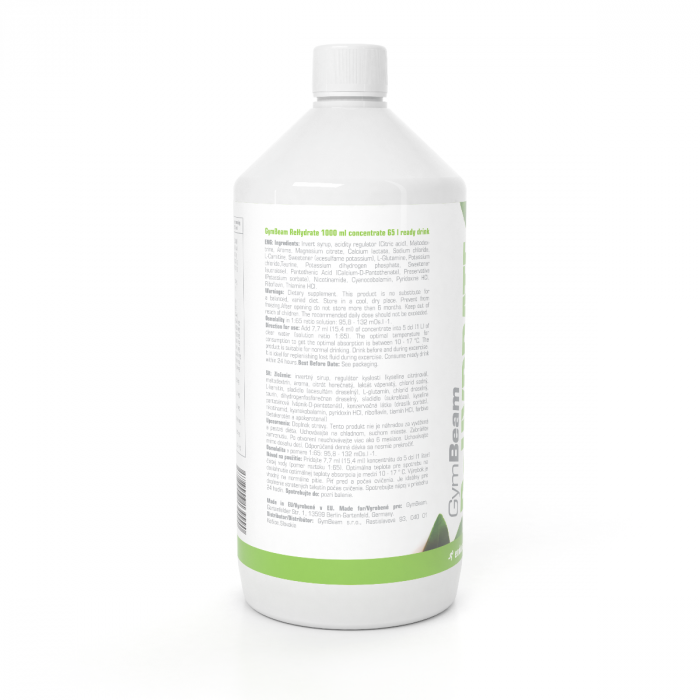 ReHydrate 1000 ml - GymBeam green tea lime