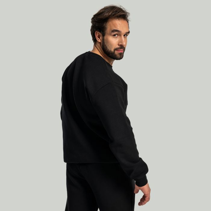 Relaxed Sweatshirt Black - STRIX S
