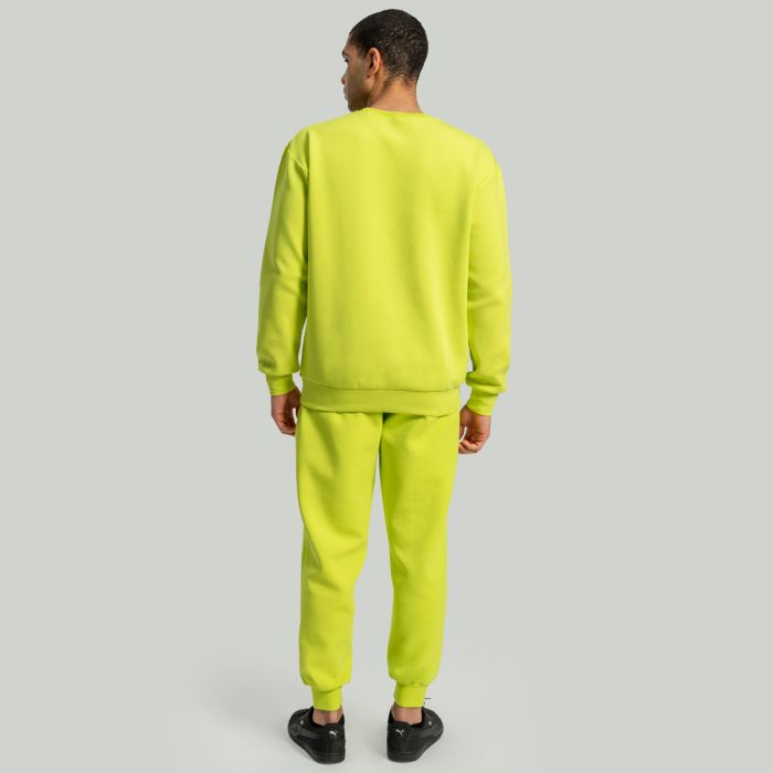 Relaxed Sweatshirt Chartreuse - STRIX XXL
