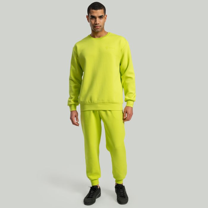 Relaxed Sweatshirt Chartreuse - STRIX XXL