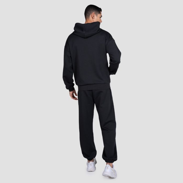 Relay Zip Hoodie Black - GymBeam XXL