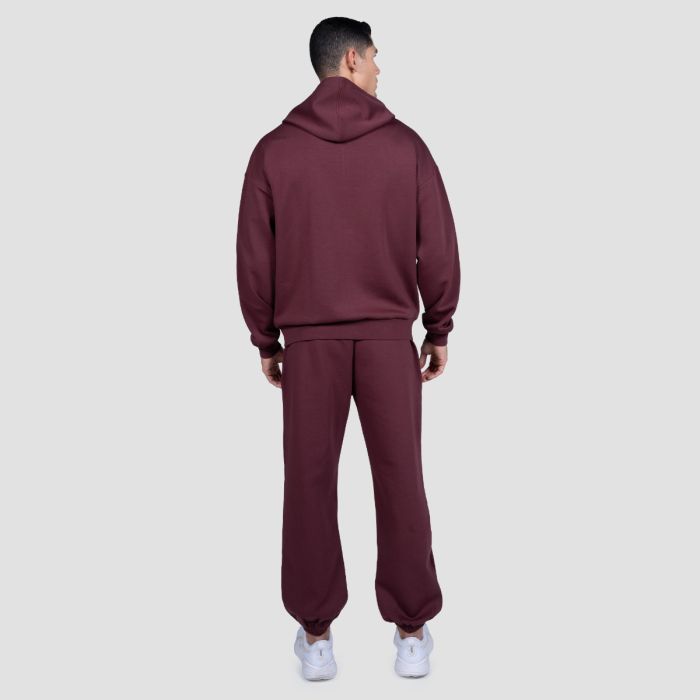 Relay Zip Hoodie Fig - GymBeam XXL