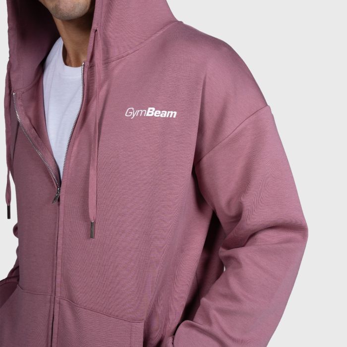 Relay Zip Hoodie Haze - GymBeam XXL