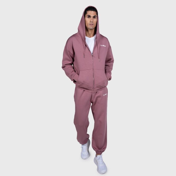 Relay Zip Hoodie Haze - GymBeam XXL