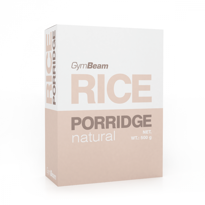 Rice porridge - GymBeam 500 g - chocolate