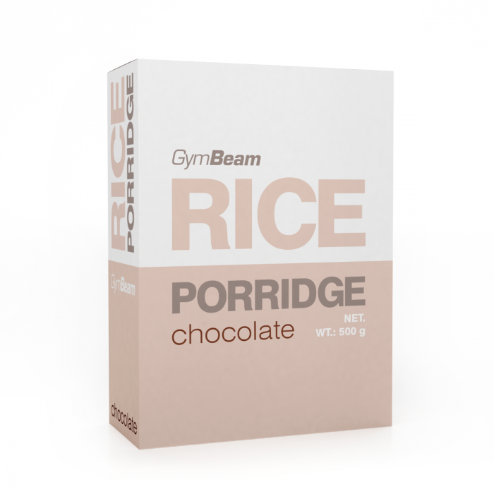 Rice porridge - GymBeam 500 g - chocolate