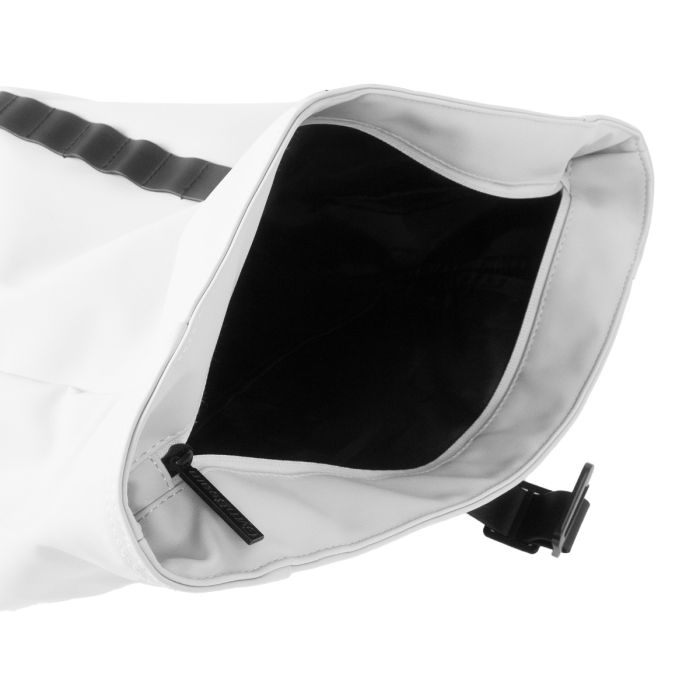 Rolltop Backpack White - GymBeam single_variant
