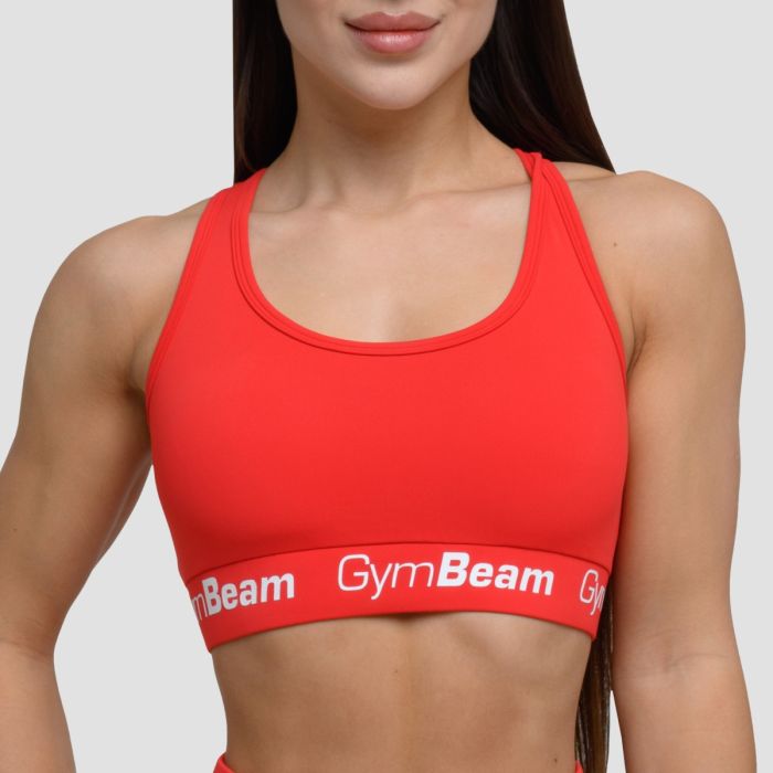 Women‘s Bra Simple Rouge Red - GymBeam XL