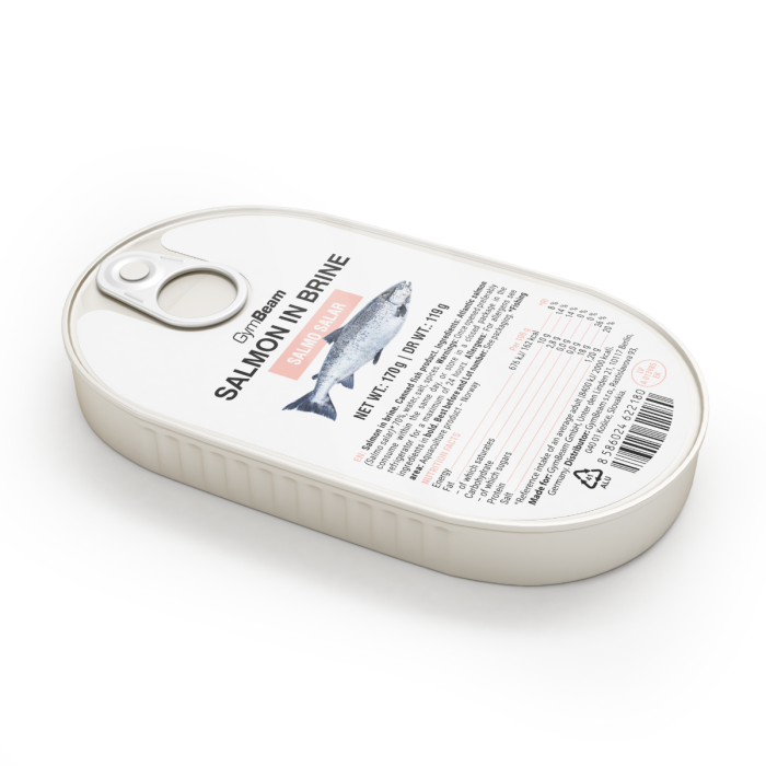 Salmon in Brine - GymBeam 12 x 170 g