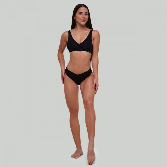 Seamless Bra Black - GymBeam XL