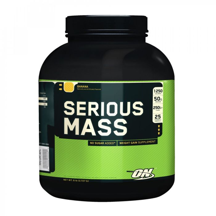 Gainer Serious Mass - Optimum Nutrition 5450 g - vanilla