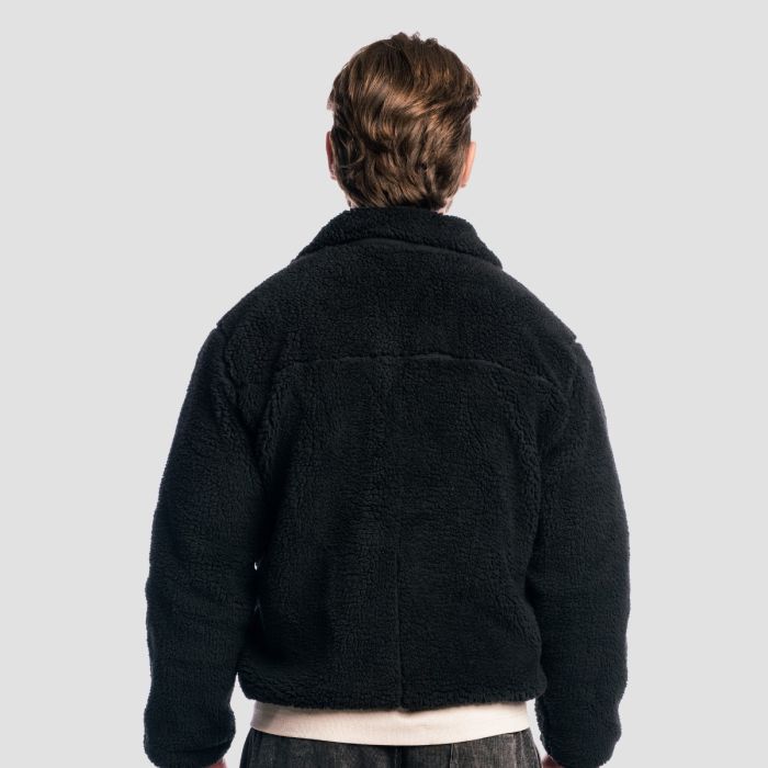 Sherpa Jacket Black - GymBeam XXL