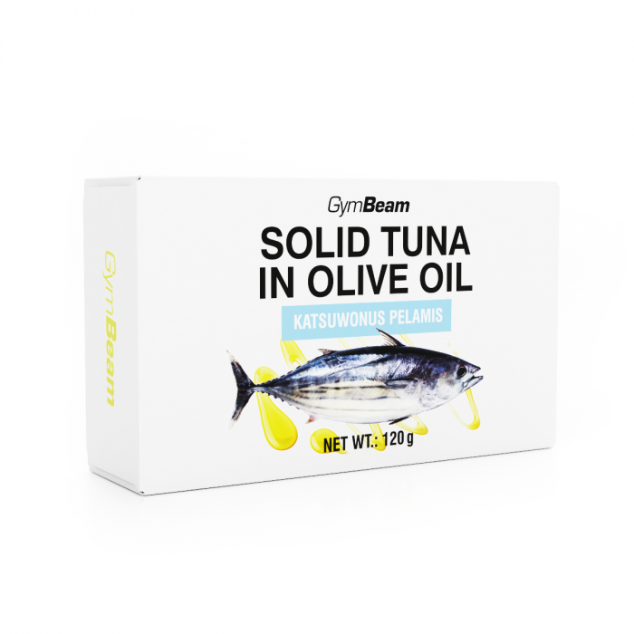 Tuna in olive oil - GymBeam 10 x 120 g