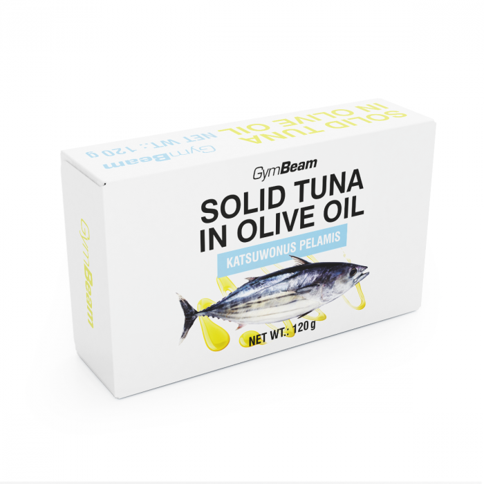 Tuna in olive oil - GymBeam 10 x 120 g