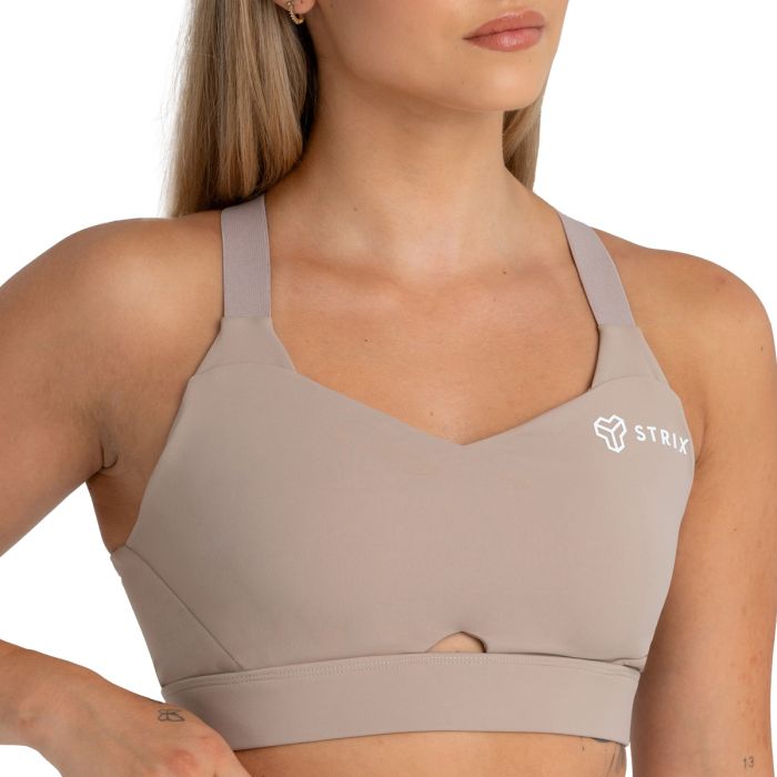 Sports Bra Taupe - STRIX L