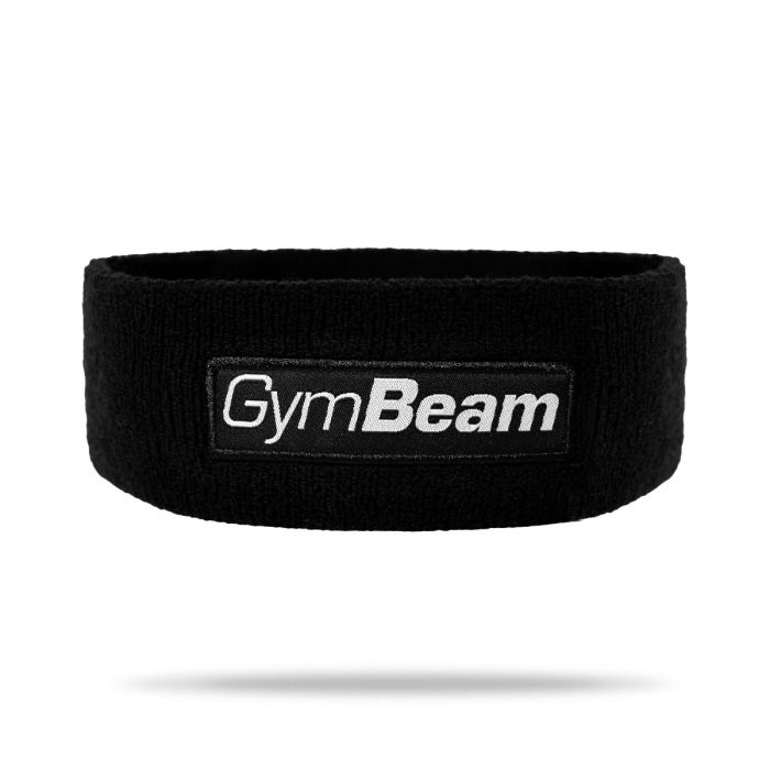 Sports Headband Sweat Black - GymBeam single_variant