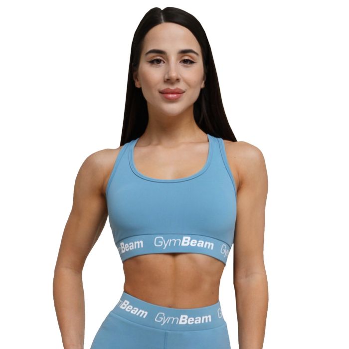 Women‘s Bra Simple Steel Grey - GymBeam XL