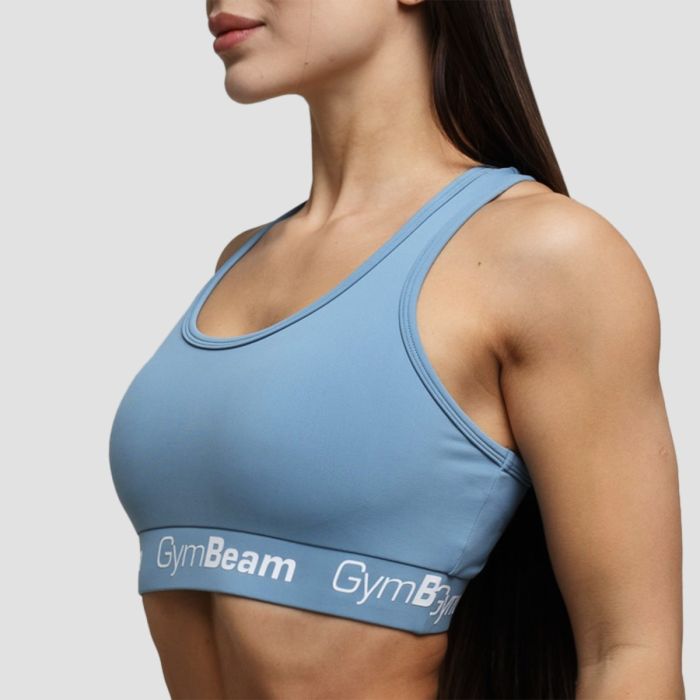 Women‘s Bra Simple Steel Grey - GymBeam XL