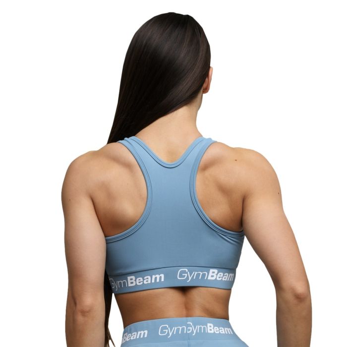 Women‘s Bra Simple Steel Grey - GymBeam XL