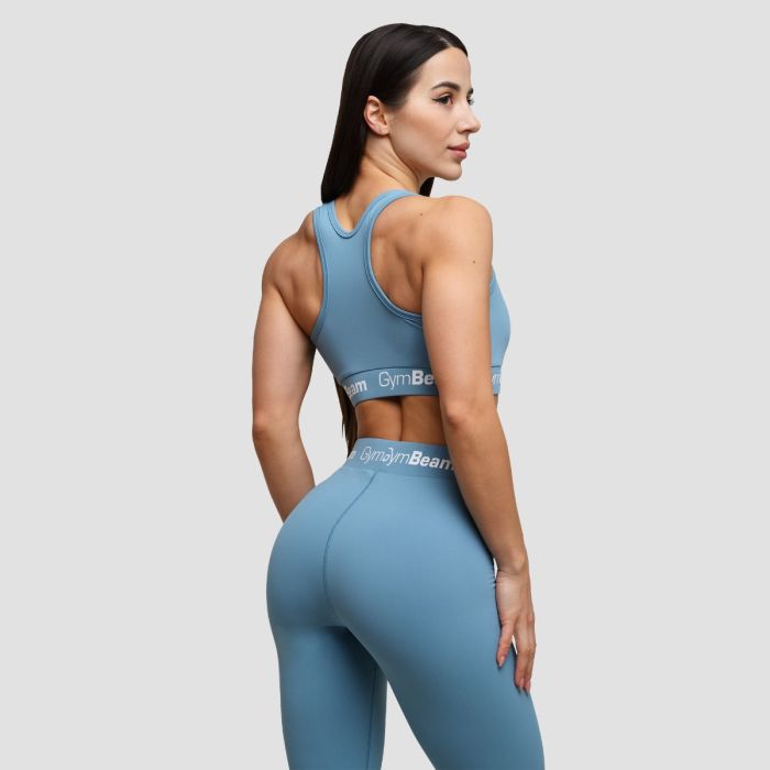 Women‘s Leggings Simple Steel Grey - GymBeam L