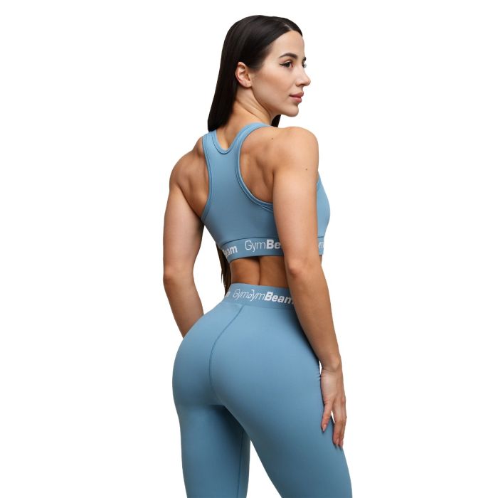 Women‘s Leggings Simple Steel Grey - GymBeam L