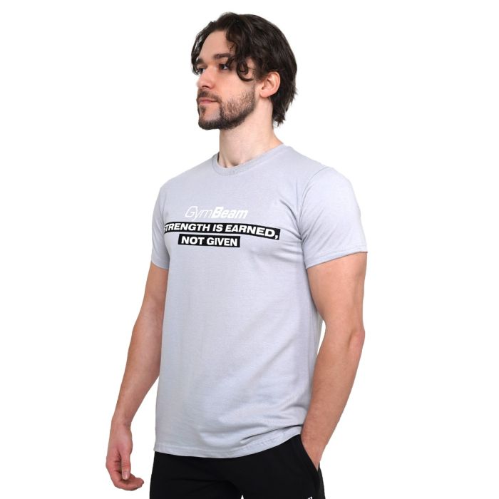 Strength T-shirt Pacific Grey - GymBeam L