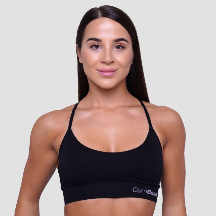 String Bralette Black - GymBeam XXL