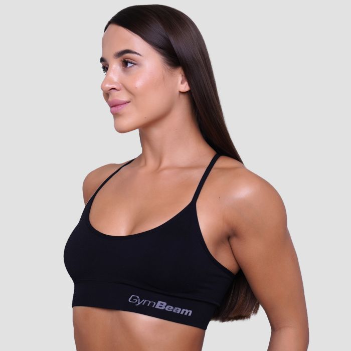 String Bralette Black - GymBeam XXL