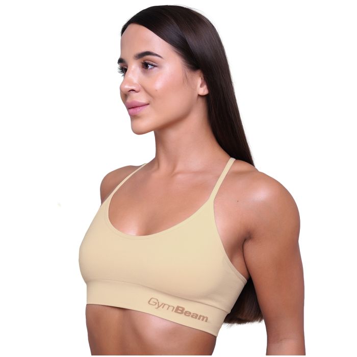 String Bralette Nude - GymBeam XXL