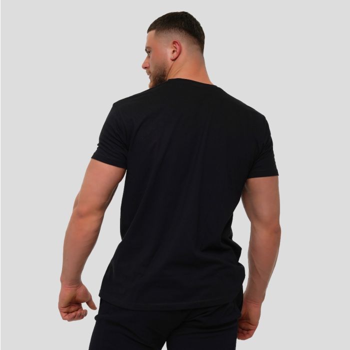 Stronger Together T-shirt Black- GymBeam XXXL