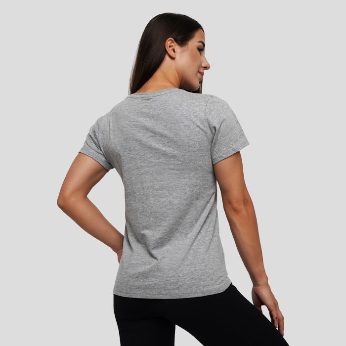 Women‘s Stronger Together T-shirt Grey - GymBeam XL