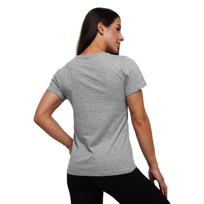 Women‘s Stronger Together T-shirt Grey - GymBeam XL