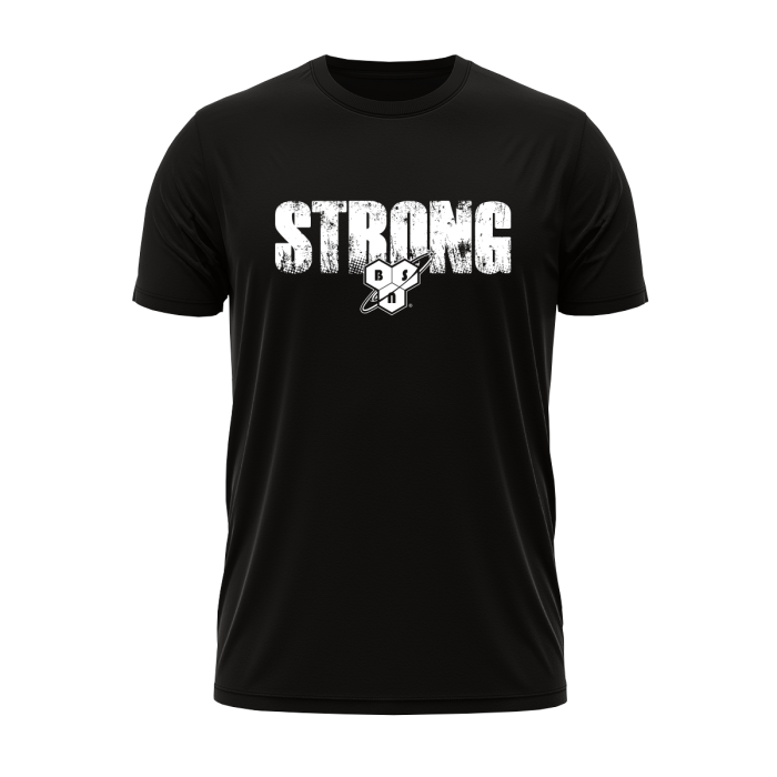 Strong T-shirt Black - BSN XXL