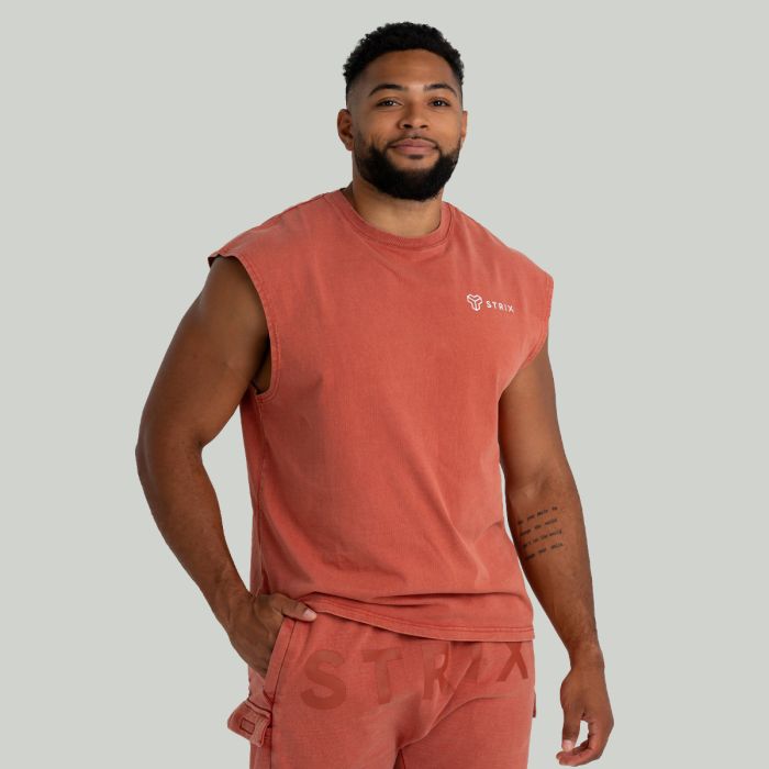 Tank Top Washed Terra - STRIX XXL