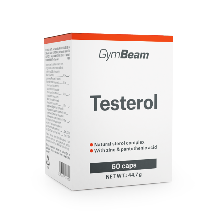 Testerol - GymBeam 60 tabs