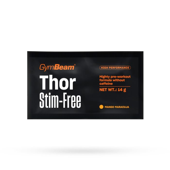 Sample Thor Stim-free - GymBeam 14 g - mango maracuja