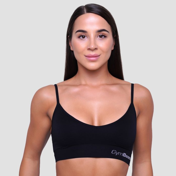 Triangle Bralette Black - GymBeam M