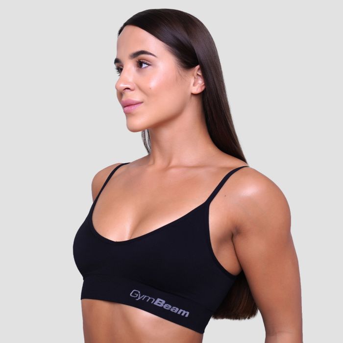 Triangle Bralette Black - GymBeam M