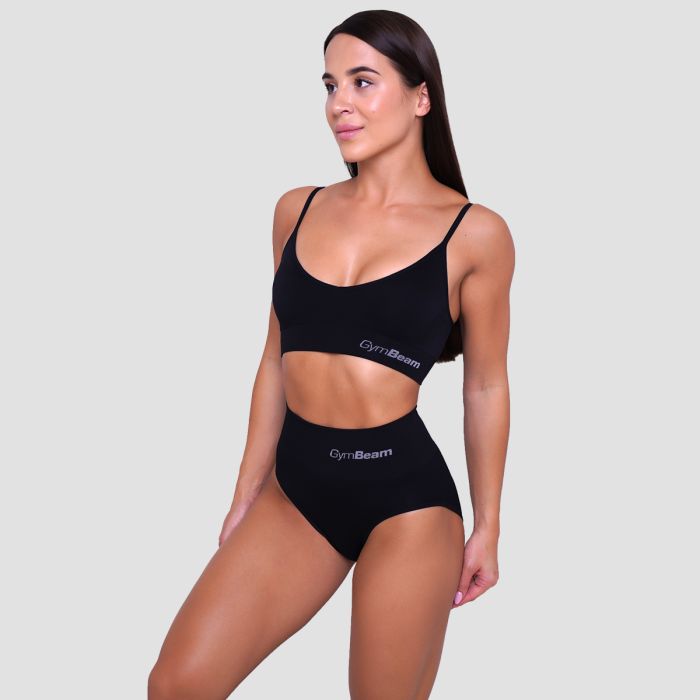 Triangle Bralette Black - GymBeam M