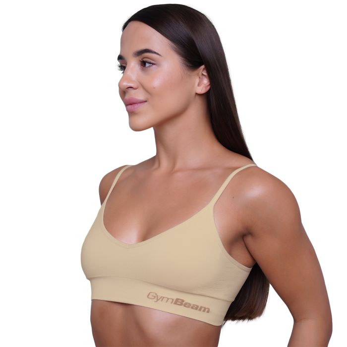 Triangle Bralette Nude - GymBeam XXL