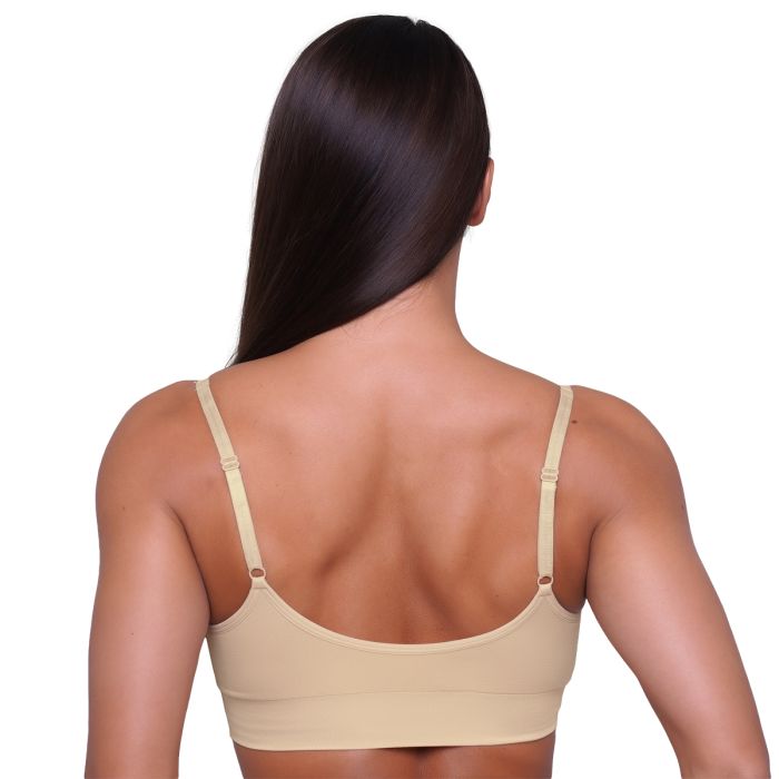 Triangle Bralette Nude - GymBeam XXL