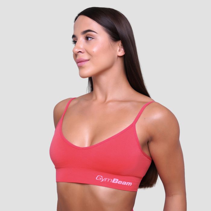 Triangle Bralette Pink - GymBeam XXL