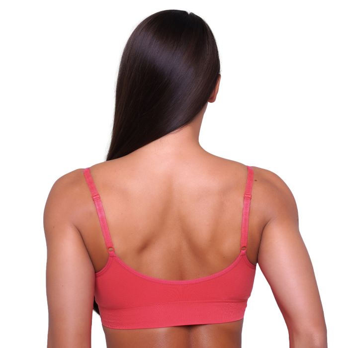 Triangle Bralette Pink - GymBeam XXL