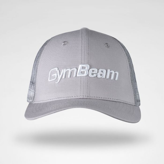 Šiltovka Mesh Panel Cap Grey - GymBeam uni - grey